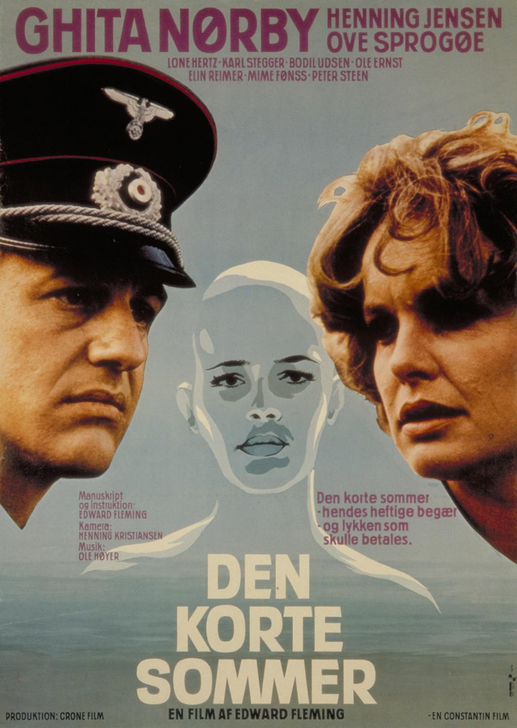 Den korte sommer (Brief Summer, Edward Fleming 1976). Stills: Morten Arnfred. Poster: Unknown. Archive: Danish Film Institute.